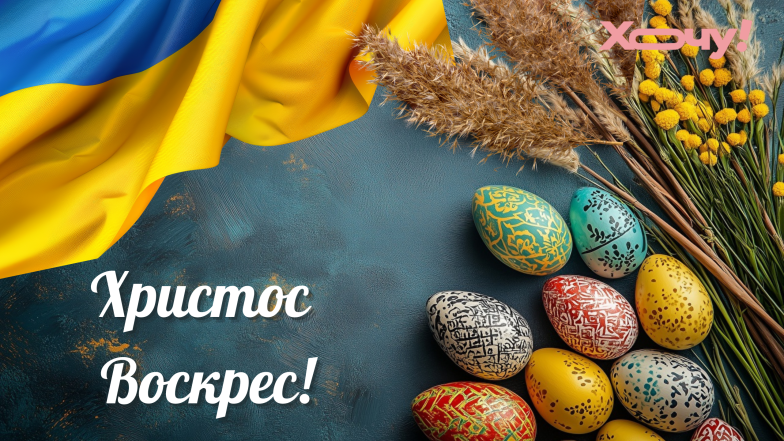 привітання з великоднем