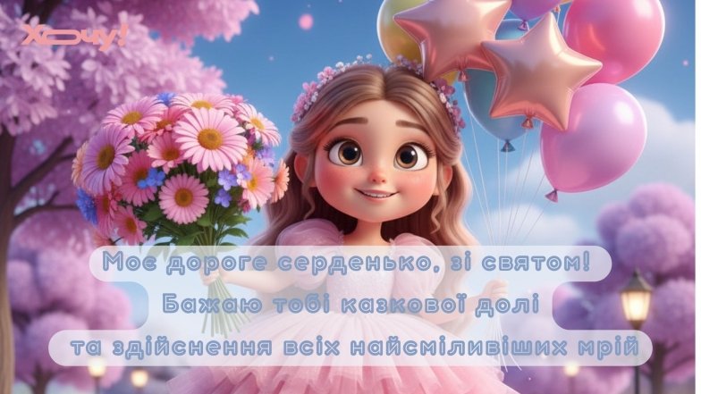 Донечко, зі святом! Всесвітній день доньки 2026