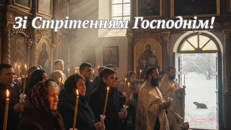 Поздравляем верующих со Сретением Господним