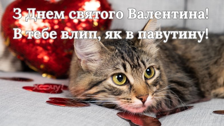 З Днем святого Валентина