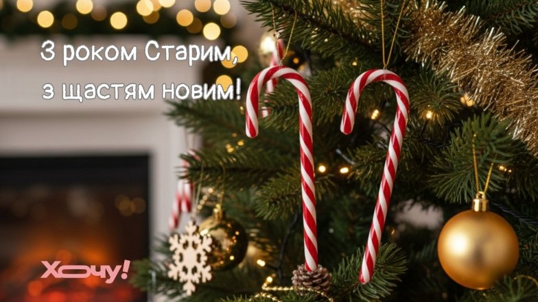 Старий Новий рік 2026 в Україні: красиві картинки, листівки