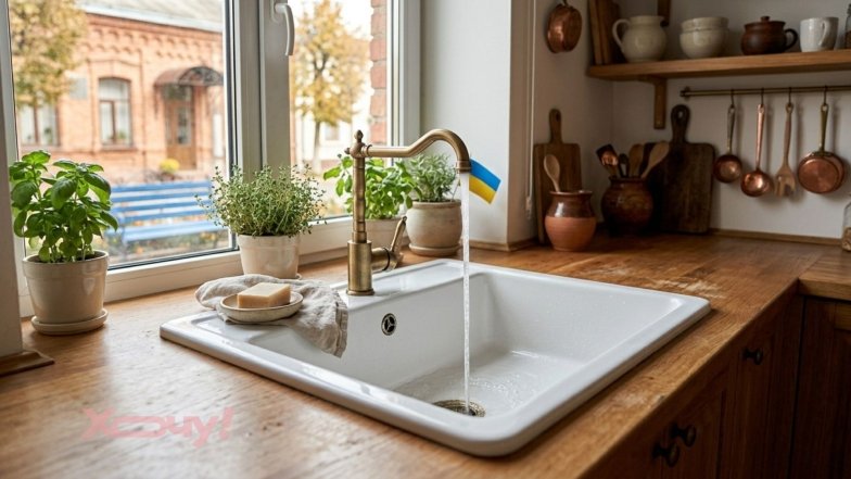 Чем заменить металлическую мойку на кухне