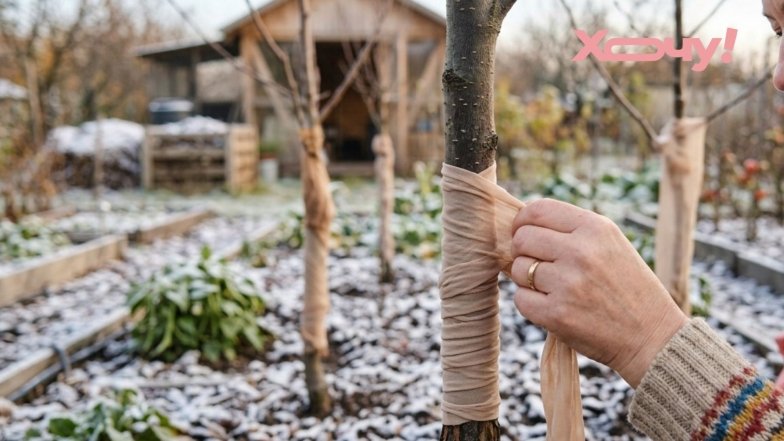 Як застосувати старі колготки на ділянці