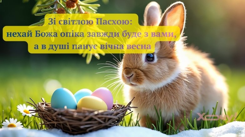 Привітання у листівках та картинках з Великоднем