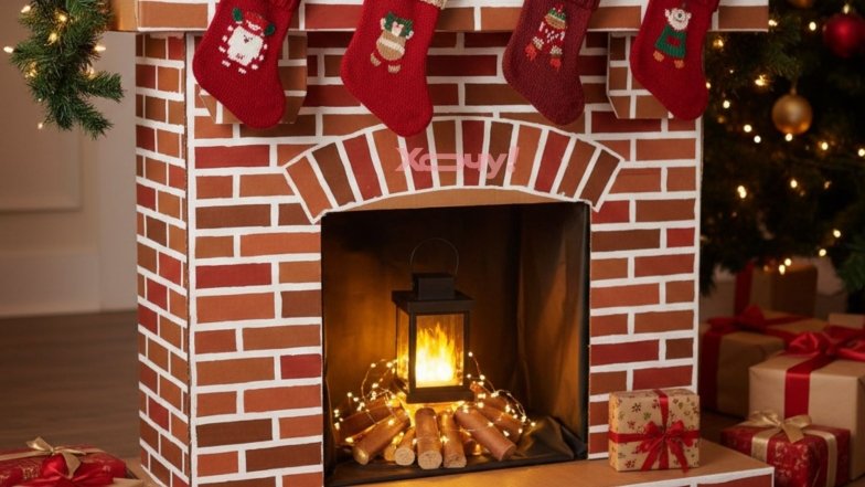 Как сделать камин имитацию