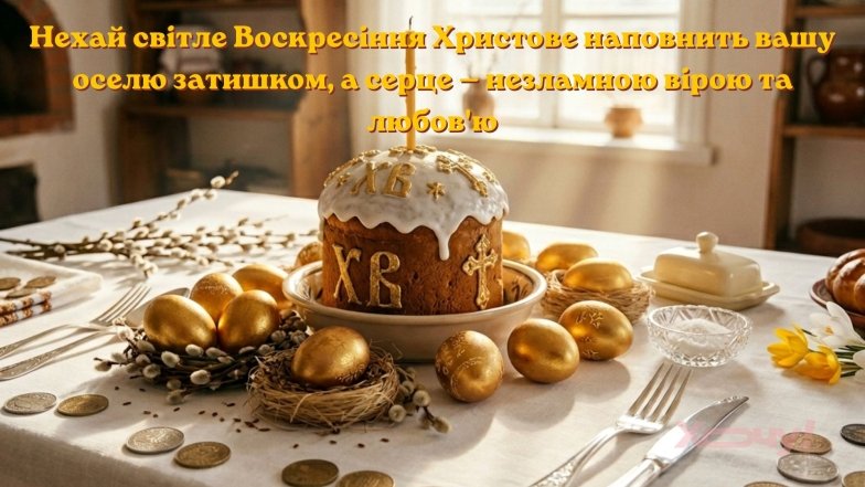 Привітання у листівках та картинках з Великоднем