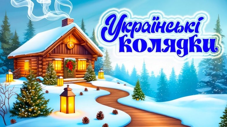 Рождественские колядки для детей на украинском