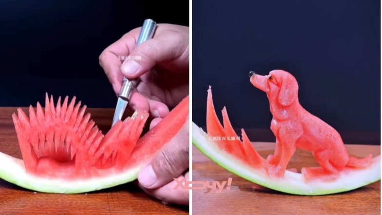 Как из фруктов и овощей сделать скульптуры