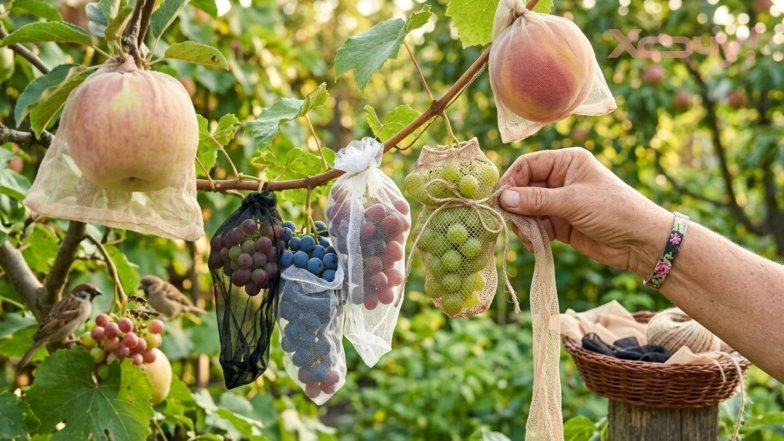 Как применить ненужные вещи и одежду на участке