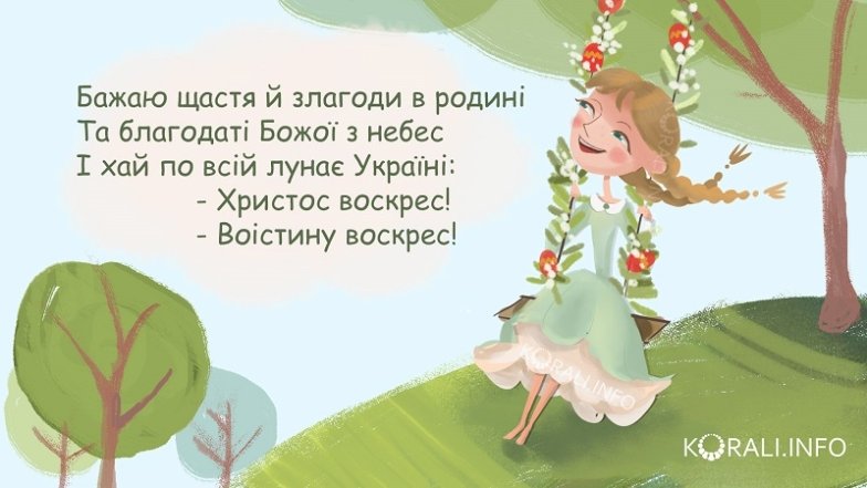 Картинки та листівки з Великоднем