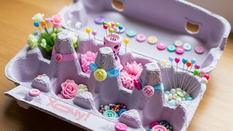 Що можна зробити зі старими коробками з-під яєць