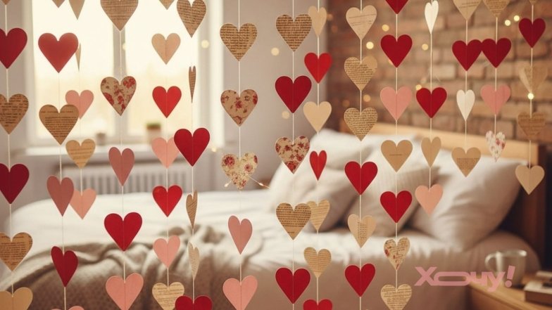 Романтический декор на День влюбленных 2026