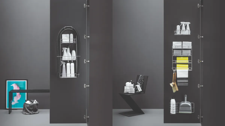 Внутрішнє наповнення кухонних шаф і шухляд, фото