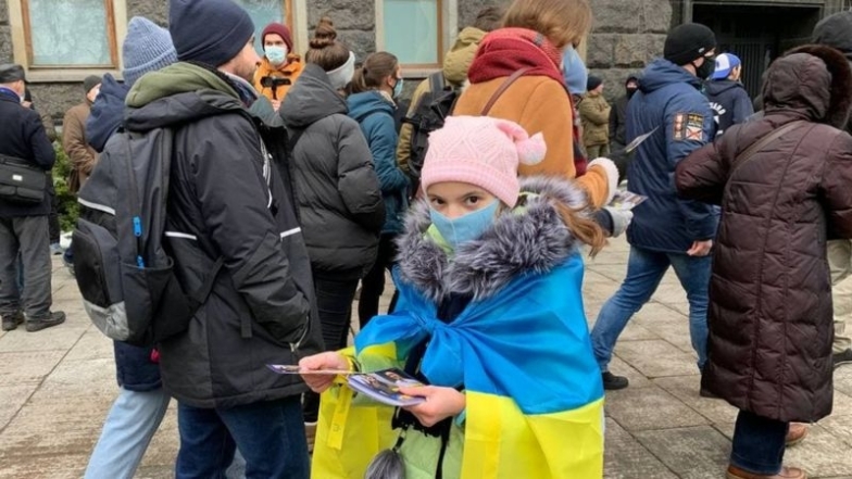 В Киеве прошла акция протеста против приговора политическому активисту Сергею Стерненку - фото №3