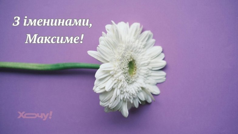 Поздравление с Днем ангела Максима 2026