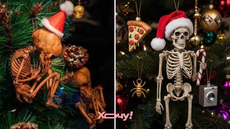 Удивительные украшения на елку