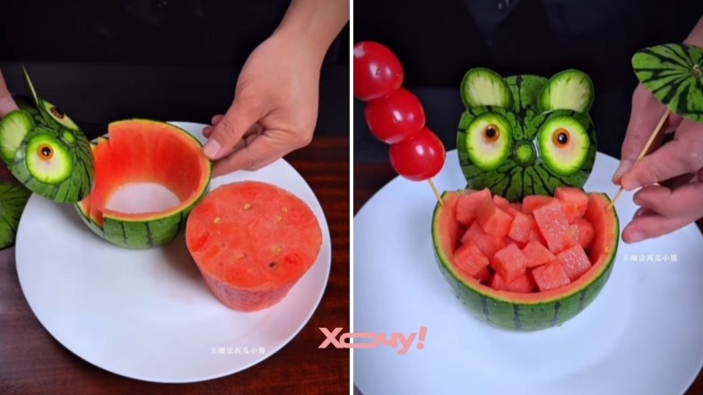 Как из фруктов и овощей сделать скульптуры