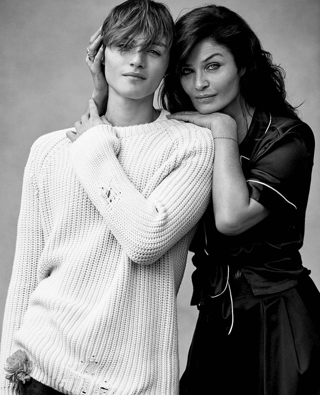 Хелена Кристенсен вместе с сыном снялись для Victoria’s Secret (ФОТО) - фото №1