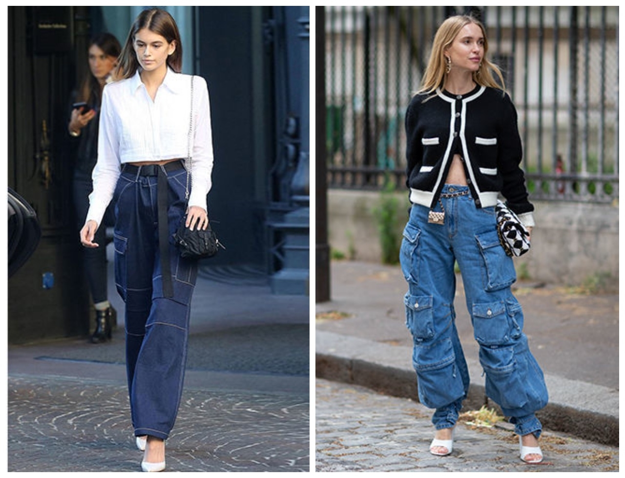 Низкая посадка и военные мотивы: какие джинсы носить этой осенью, чтобы выглядеть стильно - фото №4