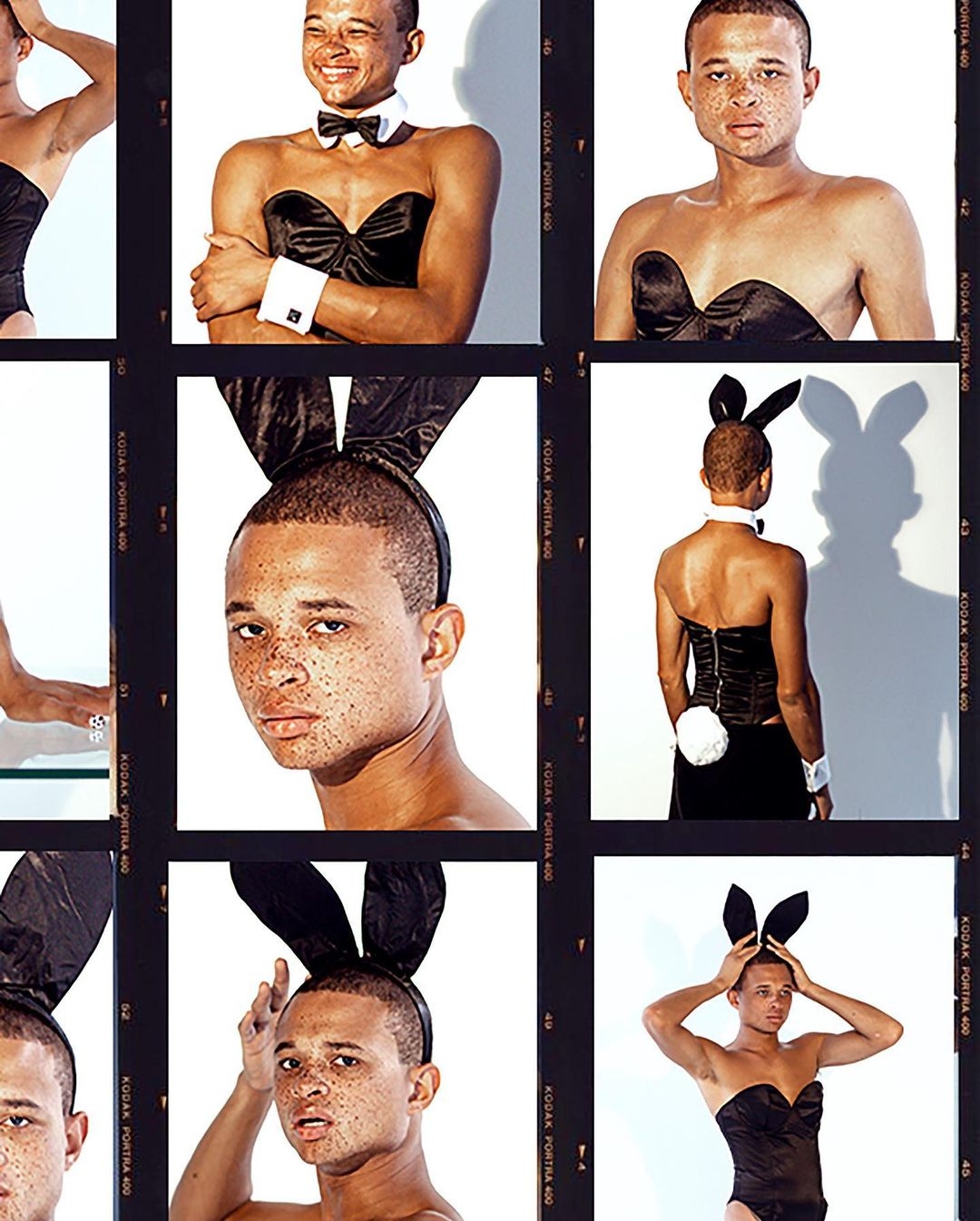 В образах зайчиков: в новой фотосессии Playboy снялись два парня (ФОТО) - фото №3