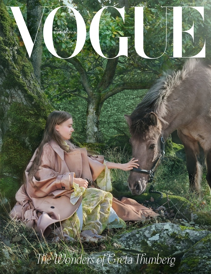 грета тунберг Vogue Scandinavia