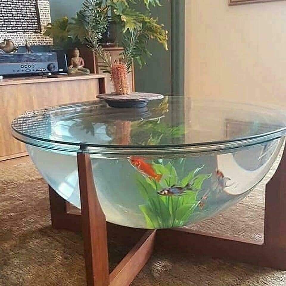 аквариум в столе своими руками