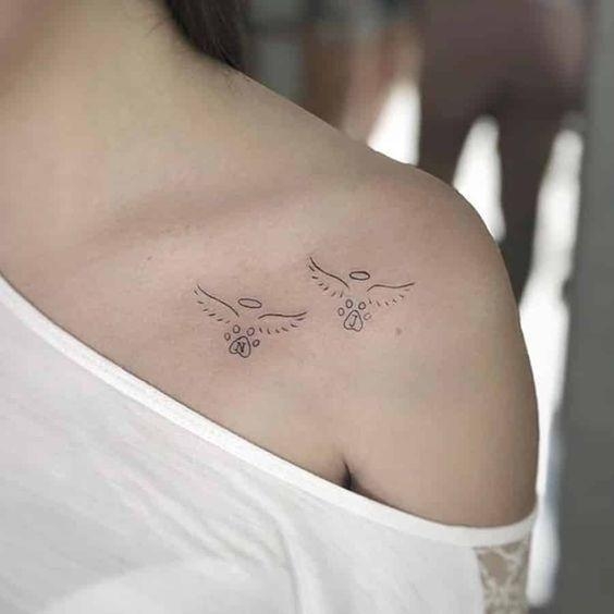 Мини-тату: необычные и оригинальные идеи татуировок - фото №3
