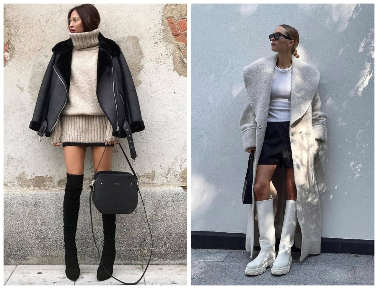 Модный вопрос: как и с чем носить юбку зимой? (ФОТО) - фото №1