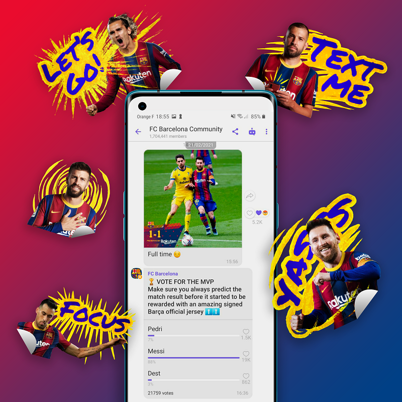 Общение с игроками и подарки: Rakuten Viber проведет серию совместных инициатив вместе с ФК "Барселона" - фото №2