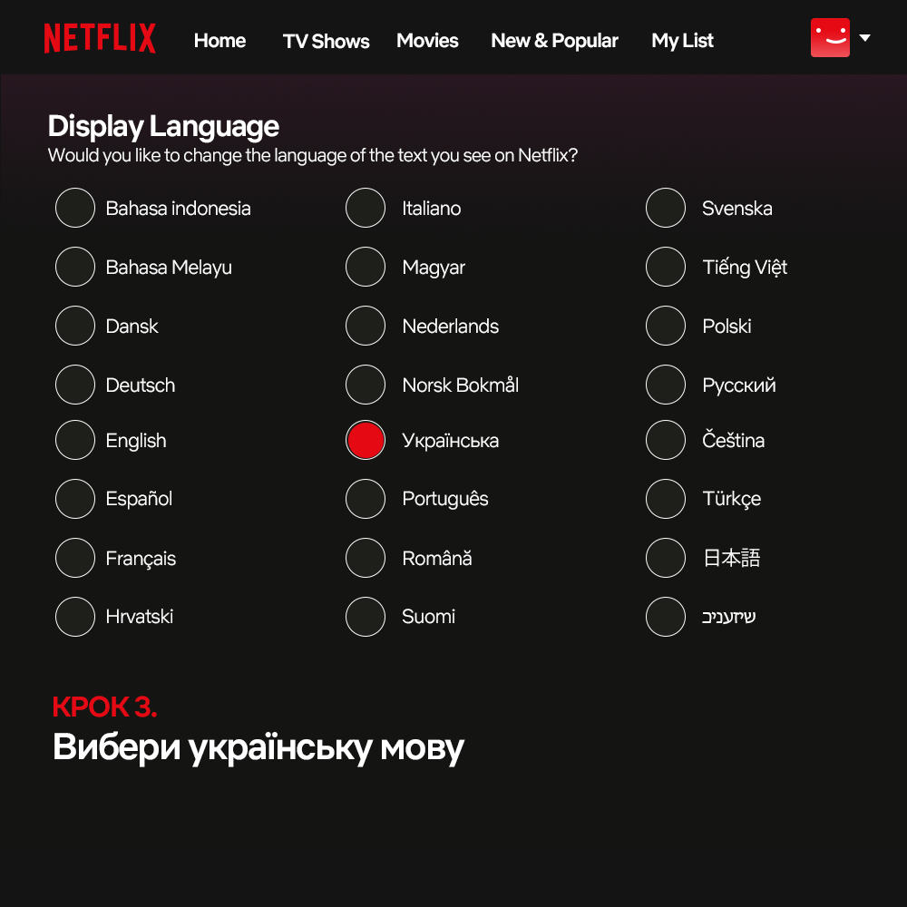 Netflix запустил украинскую версию сайта и перевел часть сериалов на украинский язык - фото №4