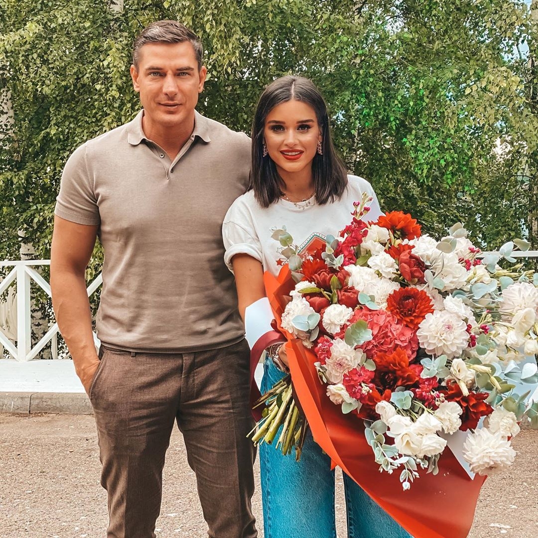Ксения Бородина и ее муж Курбан Омаров 