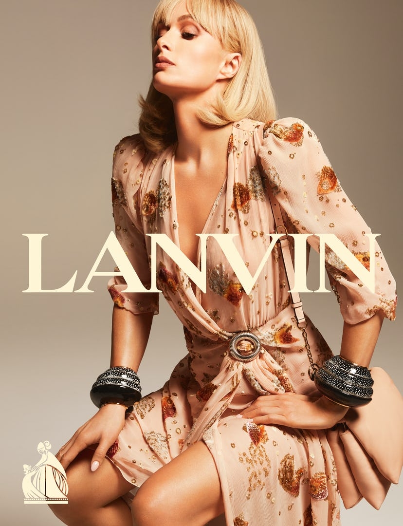 Не узнать: Пэрис Хилтон снялась в рекламе Lanvin (ФОТО) - фото №2